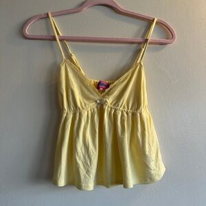 Edikted Lemon Yellow Camisole Top